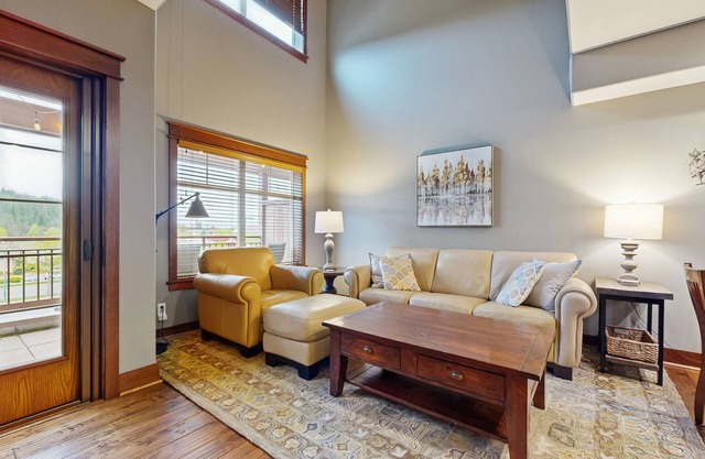 Fabulous Riverstone condo w/shared deck, outdoor dining area, grills, & firepit