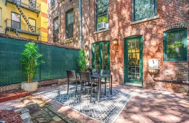 Family Brownstone with Private Backyard Near Subway