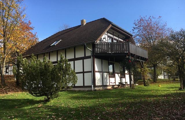 Family cottage on the nature park Kellerwald Edersee near Ski area