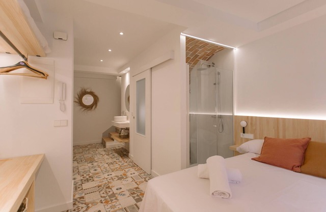 family duplex family bathroom with shower
