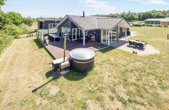 Family-friendly holiday home w. hot tub and sauna