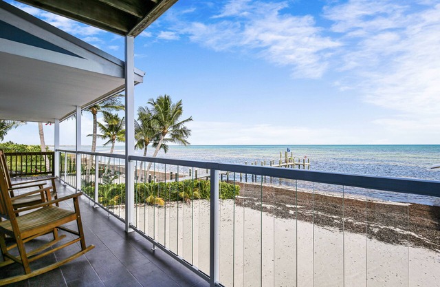 Family-friendly oceanfront home with private beach, private gas grill, and deck