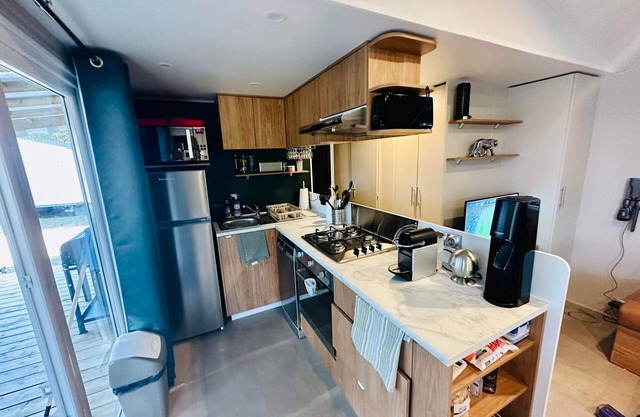 Family mobile home 5 minutes from the seaside