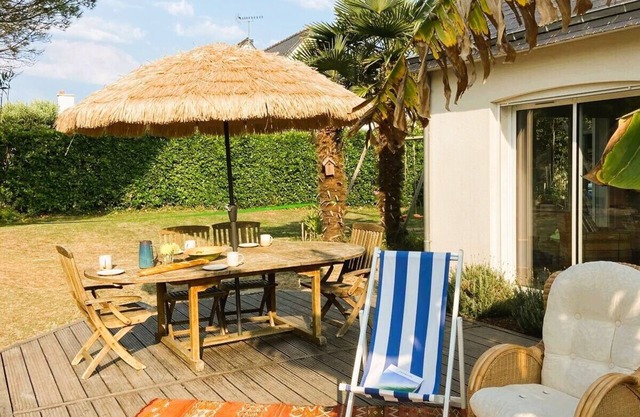 Family oasis, close to the beach, large garden, 4 bedrooms