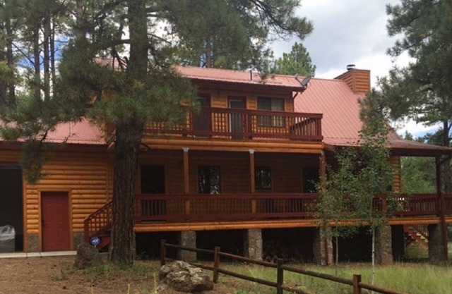 FAMILY SIZE CABIN IN THE PINES