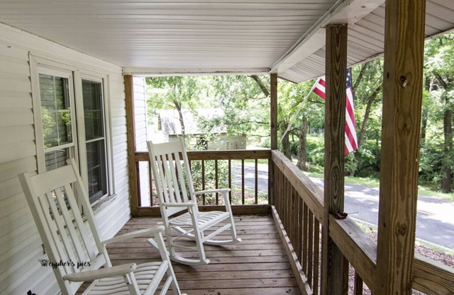 Farmhouse, barn, creek 3.76 acres. Close to John C Campbell Sch Pet Friendly.
