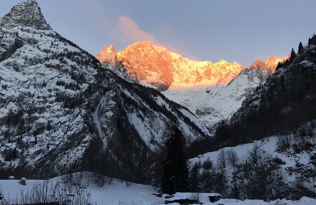 Fascinating views of Mont Blanc