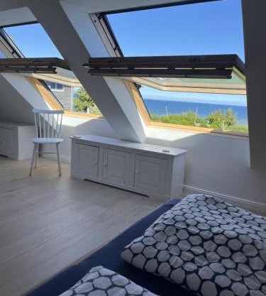 Ferienhaus Steilküste mit Meerblick