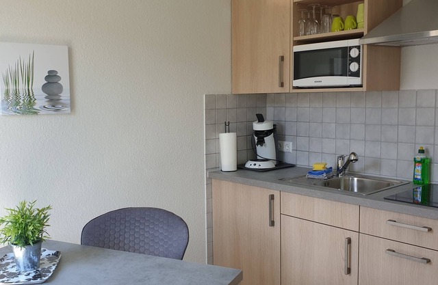 Ferienwohnung 3, schwarz, 30qm, max. 2 Personen