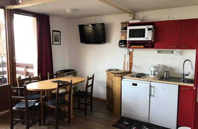 Ferienwohnung 4 Personen in Vallandry in der Nähe der Pisten und Geschäfte
