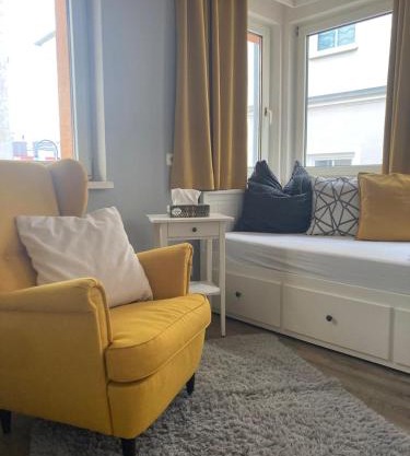 Ferienwohnung im Zentrum mit Balkon und Parkplatz