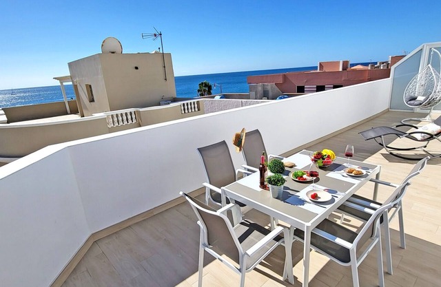 Ferienwohnung Ocean Sounds A in Gran Tarajal, Innenstadt, Meerblick, Terrasse