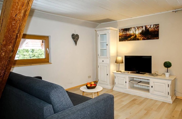 Ferienwohnung Rotspitz mit Blick in die Allgäuer Alpen