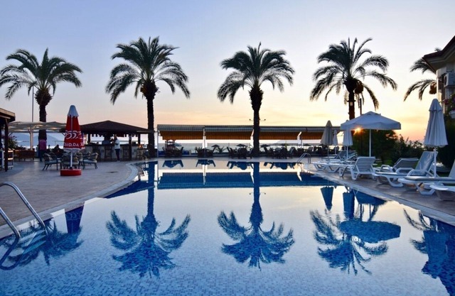 Fethiye Calis private beachfront 2 bedroom apartment 24/7 security