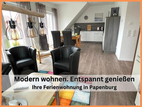 FeWo "Aurora" große Dachterrasse Neubau 74qm EBK 2 SZ Free WiFi