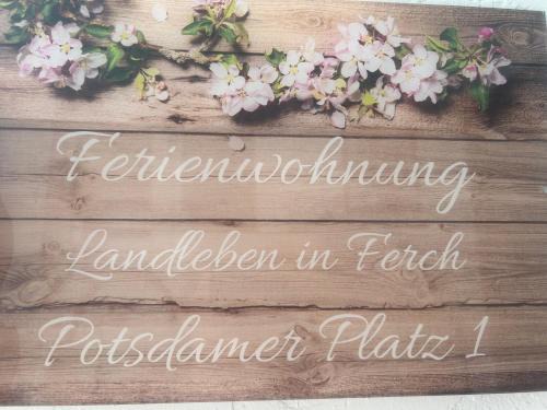 FeWo Landleben in Ferch
