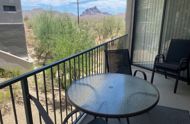 First Floor Walkup from car to front door with Great Mountain Views