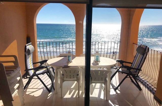 First line Mediterranean Sea apartment