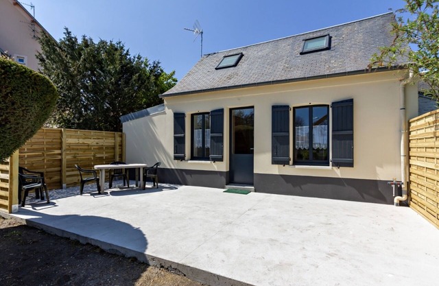 Fisherman's cottage in Le Crotoy