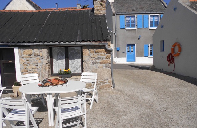 Fisherman's house in picturesque area