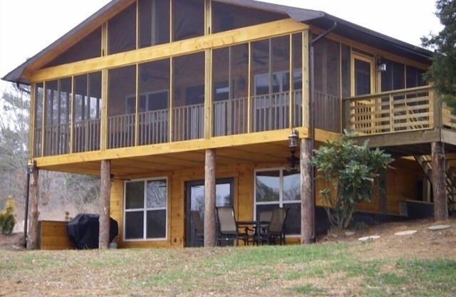 Fishing is great on the Hiwassee and Chickamauga Lake!