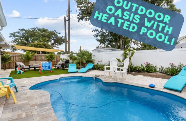 Forever Summer- 4/2 with FREE heated POOL & Game Room!