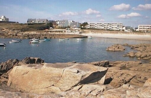 front of sea