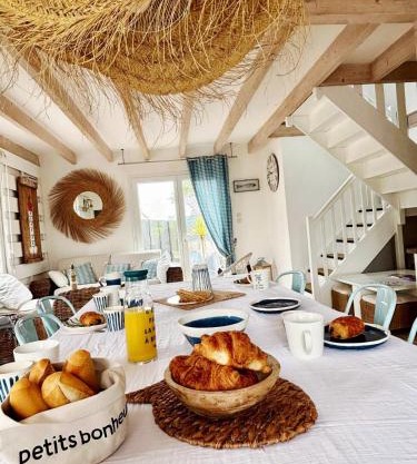 Gîte L ' Escale 300 m à pied des plages