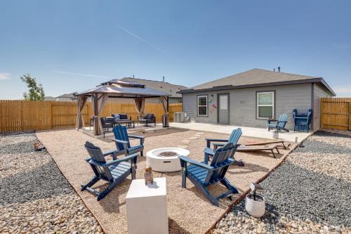 Game Room and Private Yard Modern San Antonio Home