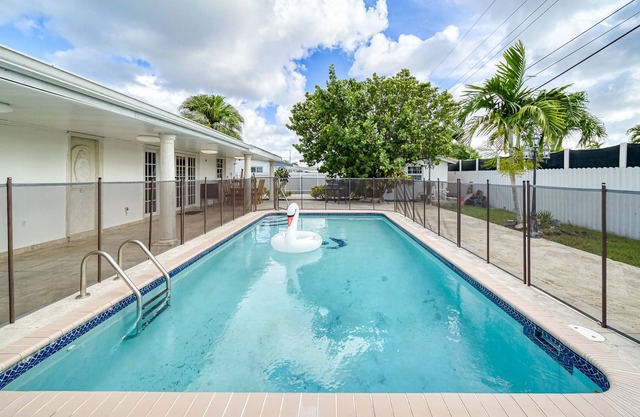 Gated Miami Pool House