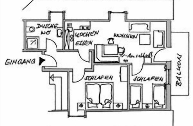 Gemütliche Ferienwohnung mit Balkon in Bauernhofidylle