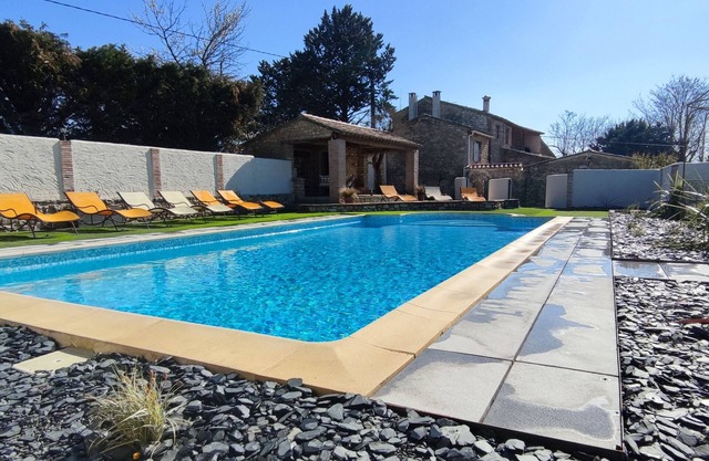 Genuine Cévennes farmhouse: sleeps 22, private, secure swimming pool