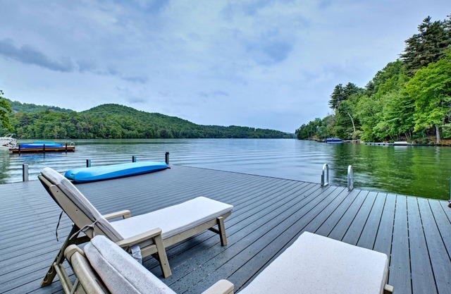 Glenside at the Point - Lake Front Home With a Private Dock and Plenty of Outdoor Space