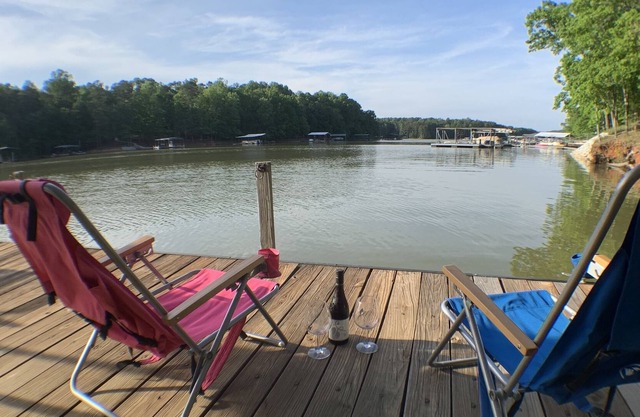 Go jump in the lake on Lake Hartwell, 34 miles from Clemson