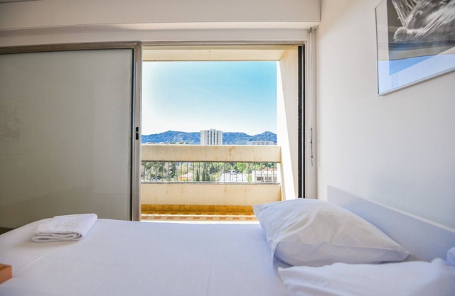 Grand appartement 4 ch, vue mer, balcons et clim