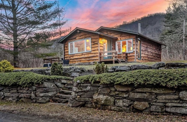 Grandview Cabin is in Woodland Valley in the High Catskill Mountains