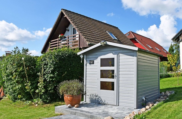 Granitz vacation home with terrace and sauna