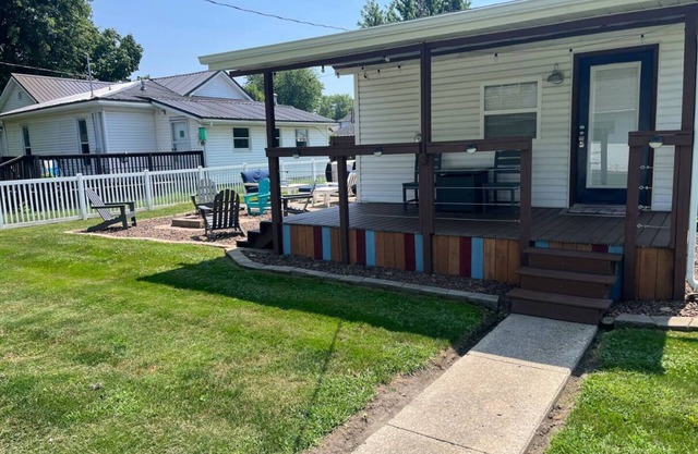 Great for short visits or extended stays.