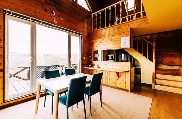 Great view Lake Toya 2bedroom log cabin