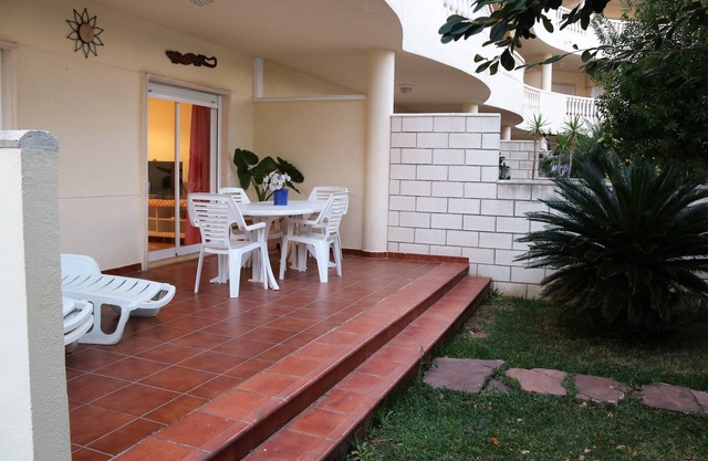 Ground floor apartment with private terrace
