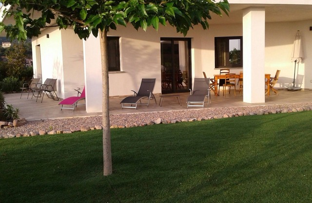 Ground floor of villa with sea view