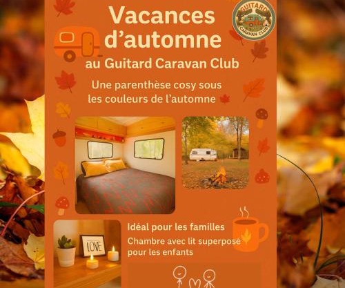 Guitard Caravan Club - Caravane romantique et insolite