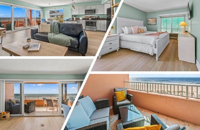 Gulf-Front Escape! Balcony & Heated Pool!