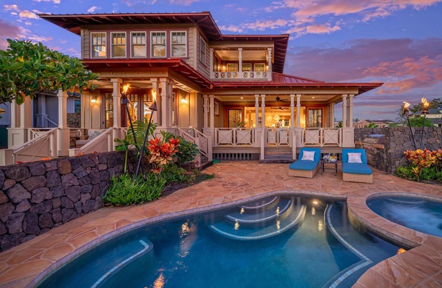 Hale Anuenue Luxury 3 Bedroom Home w/Private Pool