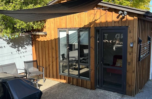 Hamner self-contained sleepout tiny space