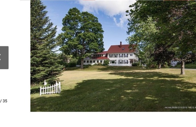 Harrison House on Long Lake in downtown Harrison, Maine. Sleeps 16