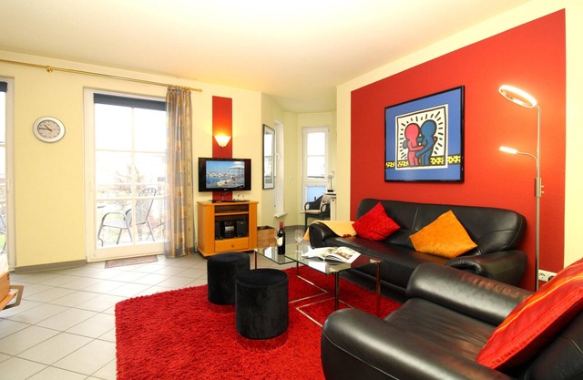Haus Olymp WE 10: modern 1-room apartment close to the beach