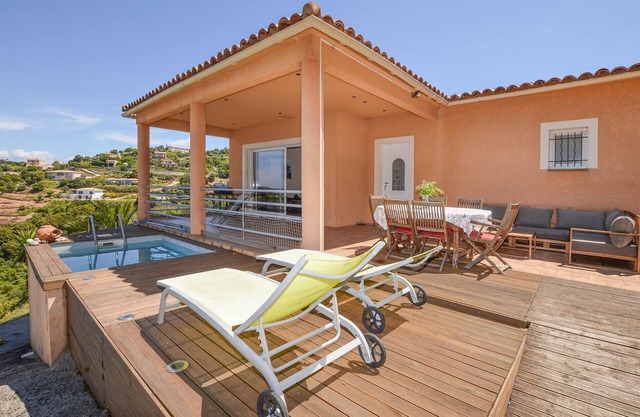 Haut de villa vue mer