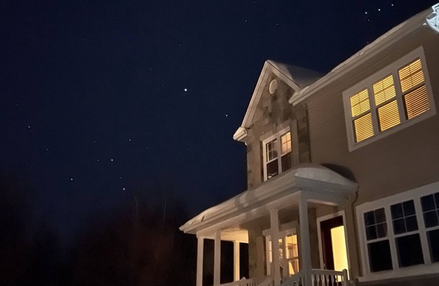 Haven of peace under starry skies