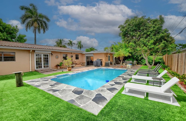 Heated Pool Home 3.6 Miles from Beach